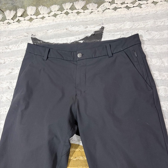 Lululemon ABC Pants Mens 34x25 Obsidian Classic-Fit 5 Pocket Warpstreme LM5710S - Picture 2 of 11